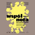 grafika: zaproszenie na wystawę "Wspólnota"