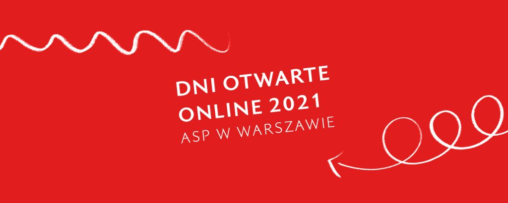 grafika Dni Otwarte Online - ASP w Warszawie