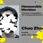 27th International Poster Biennale in Warsaw, Thematic Competition, Honourable Mention, Chao Zhao, China, “Invisible”