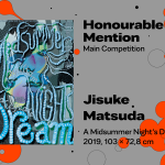 27th International Poster Biennale in Warsaw, Main Competition, Honourable Mention, Jisuke Matsuda, Japan, “A Midsummer Night’s Dream”