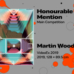 27th International Poster Biennale in Warsaw, Main Competition, Honourable Mention, Martin Woodtli, Switzerland, “VideoEx 2019”