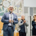 Opening of the 27th International Poster Biennale in Warsaw, 12 June 2021, Academy of Fine Arts in Warsaw / Czapski Palace. photo: Stanisław Loba