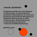 Jakub Jezierski: złoty medal w Konkursie Tematycznym 27. MBP w Warszawie, grafika: OKI OKI – Agata Klepka, Aleksandra Olszewska