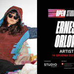 Artist Talk: Ernestyna Orlowska w ramach Open Studios. Grafika: Krzysztof Kuki Iwański