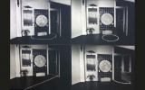 Drawing with light, 1978, black and white photograph, paper, 4x28,8x40 cm, private archive