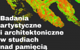 grafika identyfikacyjna interdyscyplinarnej sesji pt. “Badania artystyczne w studiach nad pamięcią”