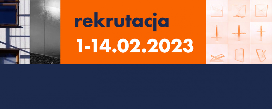 Napis Rekrutacja 1-14.02.2023